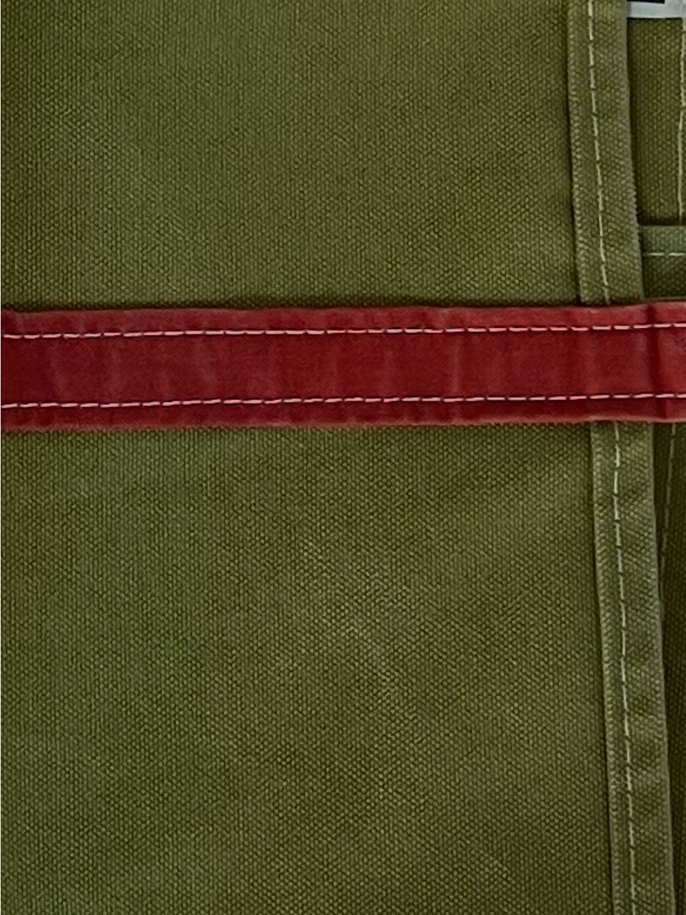 VTG LL Bean Boat & Tote Canvas Tote Bag - Rare Green Color - Extra large - Picture 10 of 10
